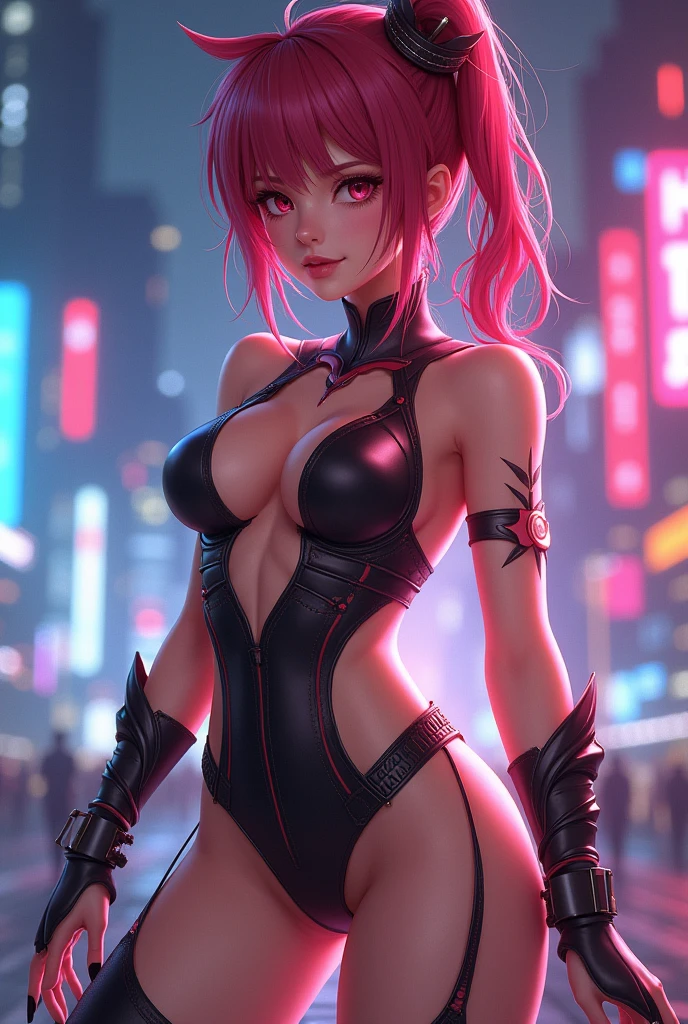 Sexy anime costplay