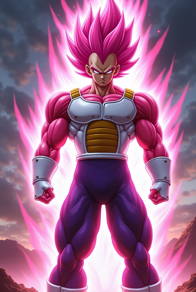 Vegeta in pink phase
