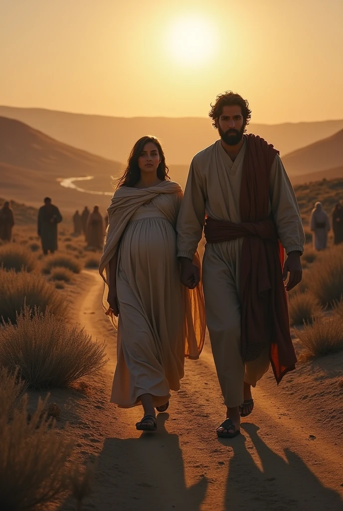 Not long after, The Roman Emperor Caesar Augustus decreed that everyone must return to their places of origin to be registered.. Since Joseph was a descendant of the family of David, He and Mary had to travel to Bethlehem, the hometown of his ancestor.