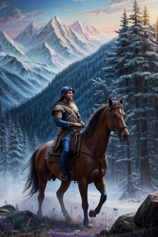 A serene landscape with a stunning blue and purple sky, (best quality,8k,highres,masterpiece:1.2),ultra-detailed,realistic,photorealistic,photo-realistic:1.37,HDR,UHD,studio lighting,ultra-fine painting,sharp focus,physically-based rendering,extreme detail description,professional,vivid colors,bokeh,dramatic lighting,cinematic,epic,fantasy,digital painting