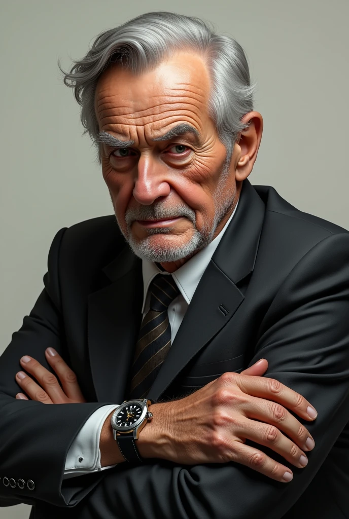 Realistic Old guy from germany With a Rolex