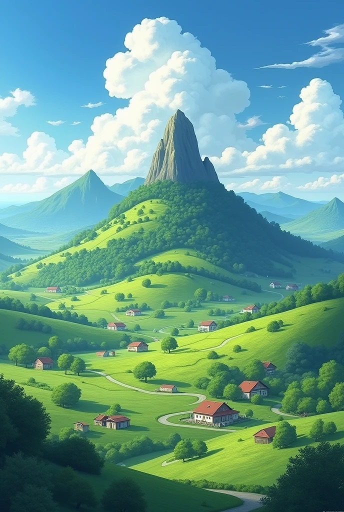 Is the little mountain different from Wonosobo?. 