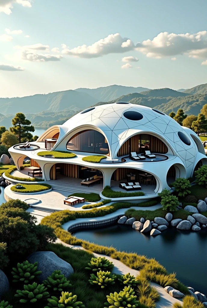 a house, auditorium, GEODESICO
