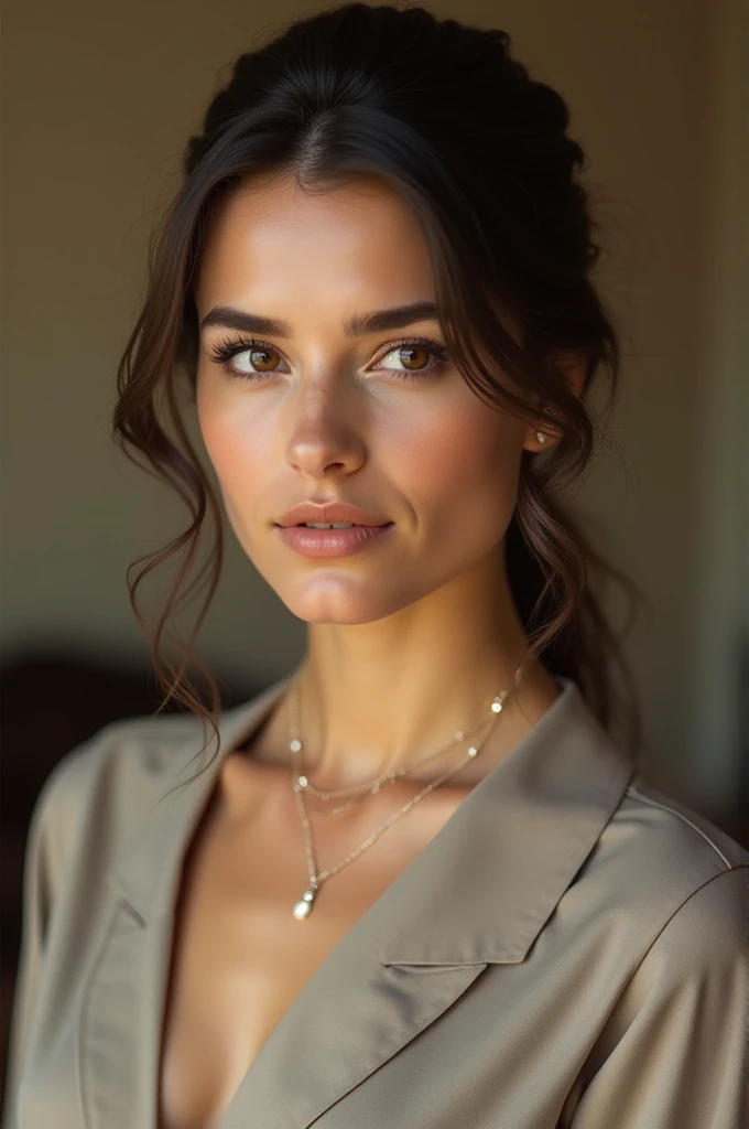 Generates a woman without any very sexy clothing
