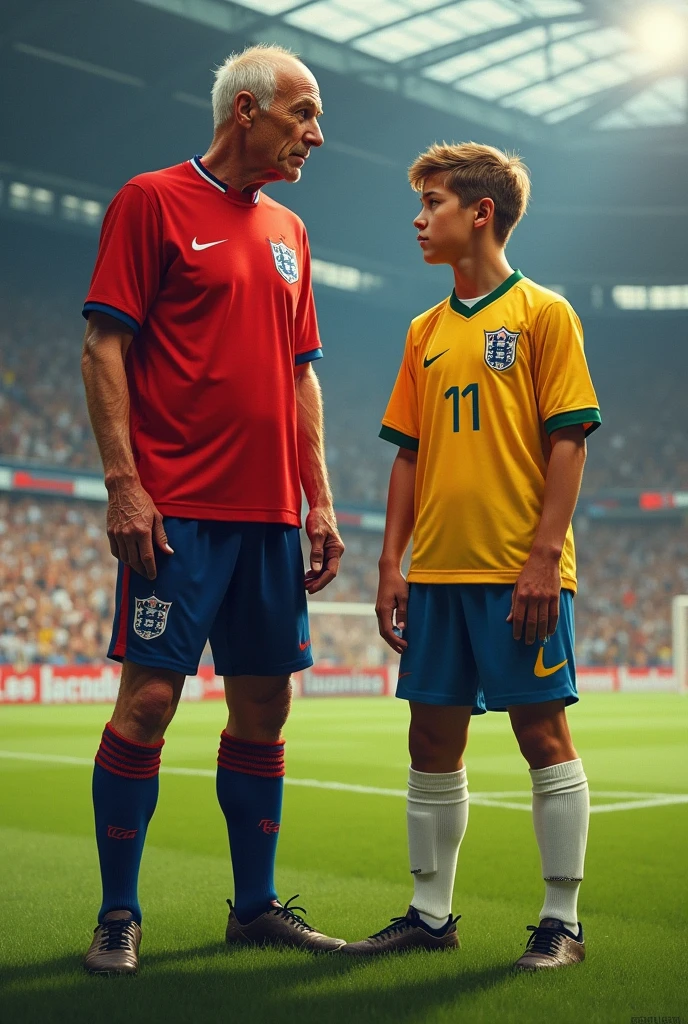 Bobby Charlton e endrick