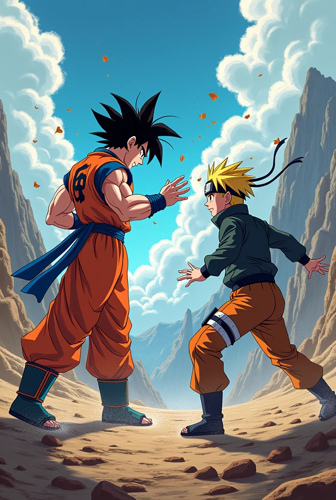 Goku vs Naruto