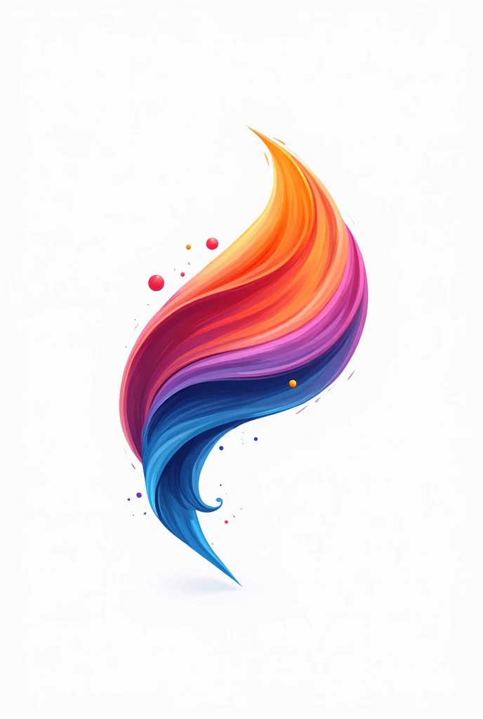 Create a logo for a paint printing company, in more detail