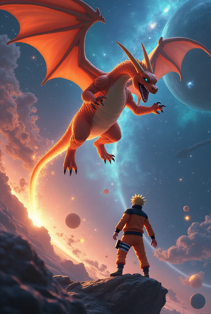 Charizard fight versus naruto
Background on the space