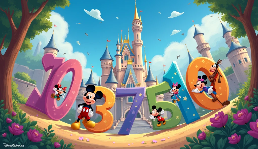 Counting adventure disney style 1 to 10