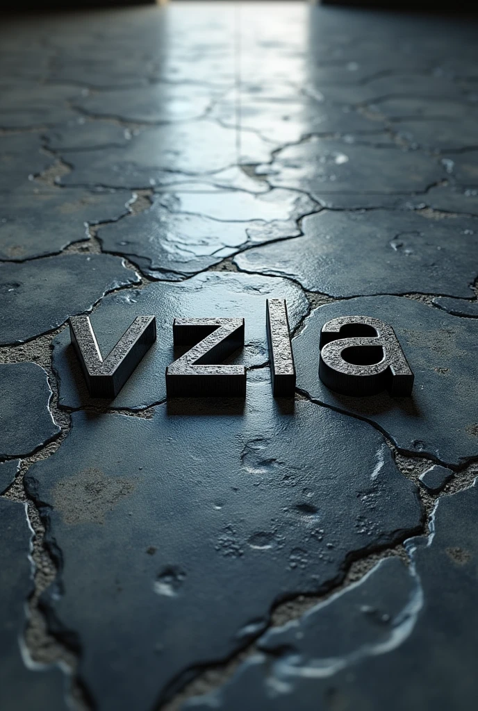 The word Granimaxvzla on a granite floor 

