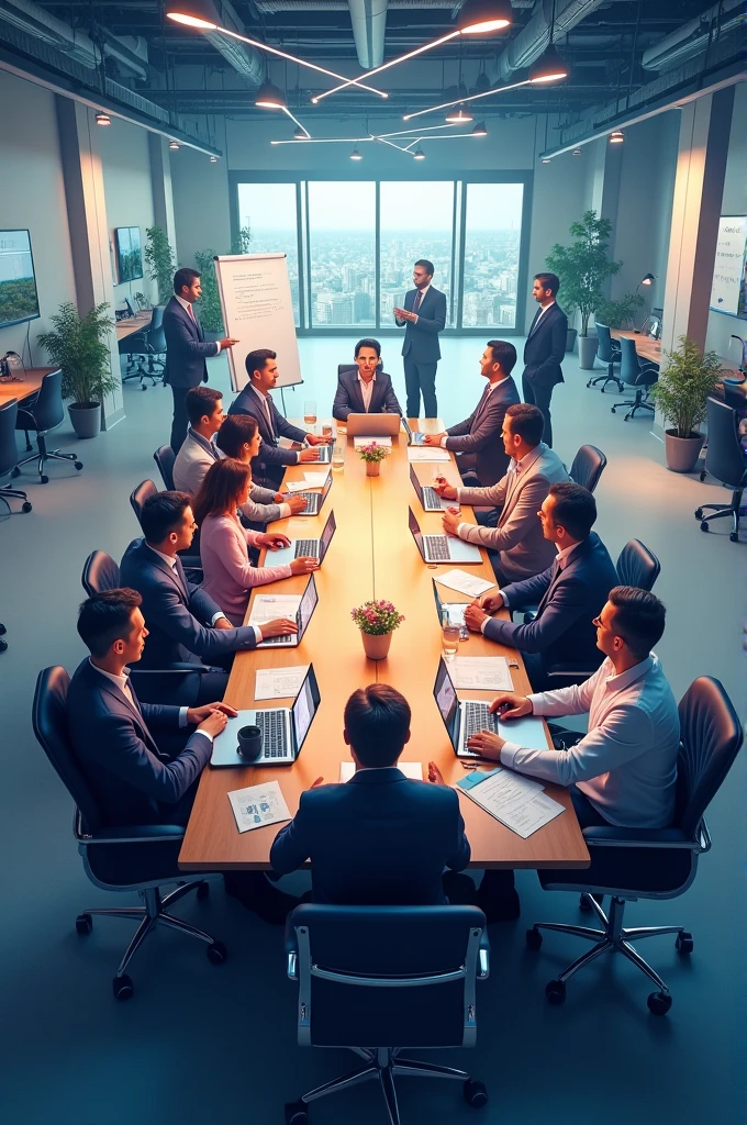 Perfect image about communication in companies
