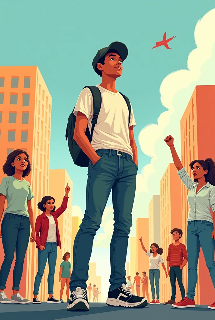 Easy drawing showing Obedience in responsible and active citizenship