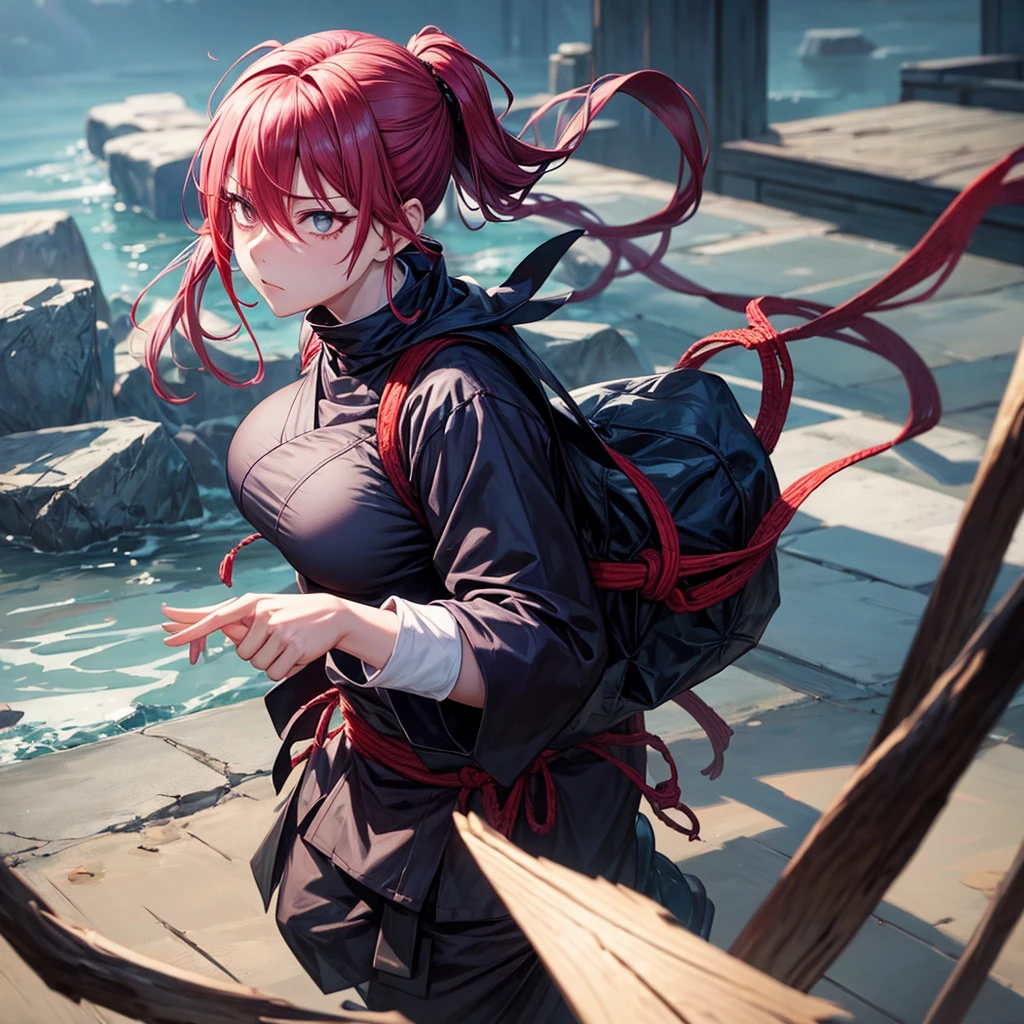 Create a female character like Hakari from Jujutsu Kaisen