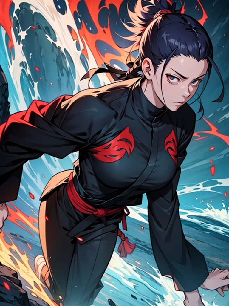 Create a female character like Hakari from Jujutsu Kaisen