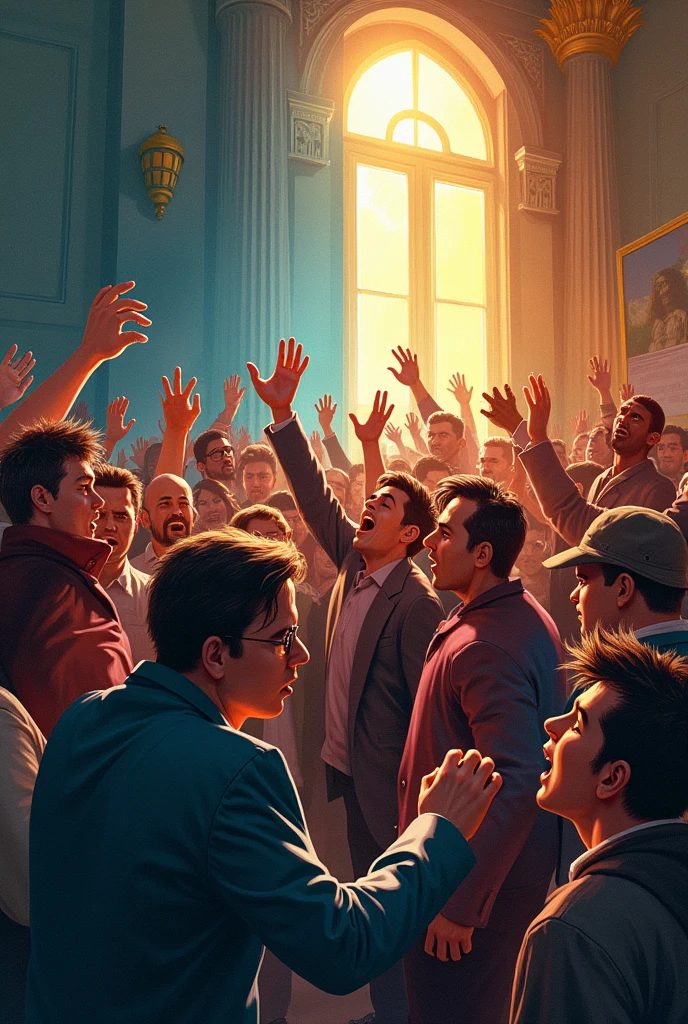 Related advocacy animated in hearing,