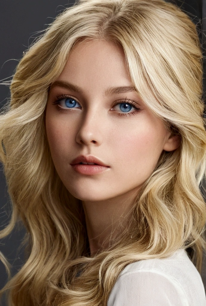 1 fille, Cheveux Longs, Yeux bleus, Cheveux Blonds,
Salive,sexy