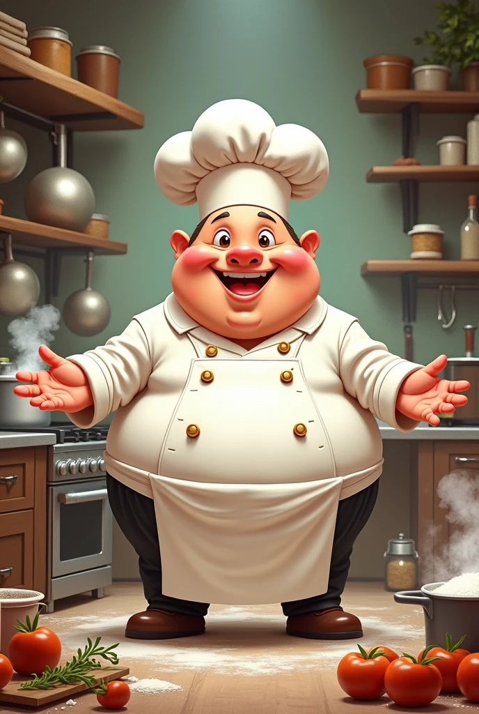 fat in the kitchen