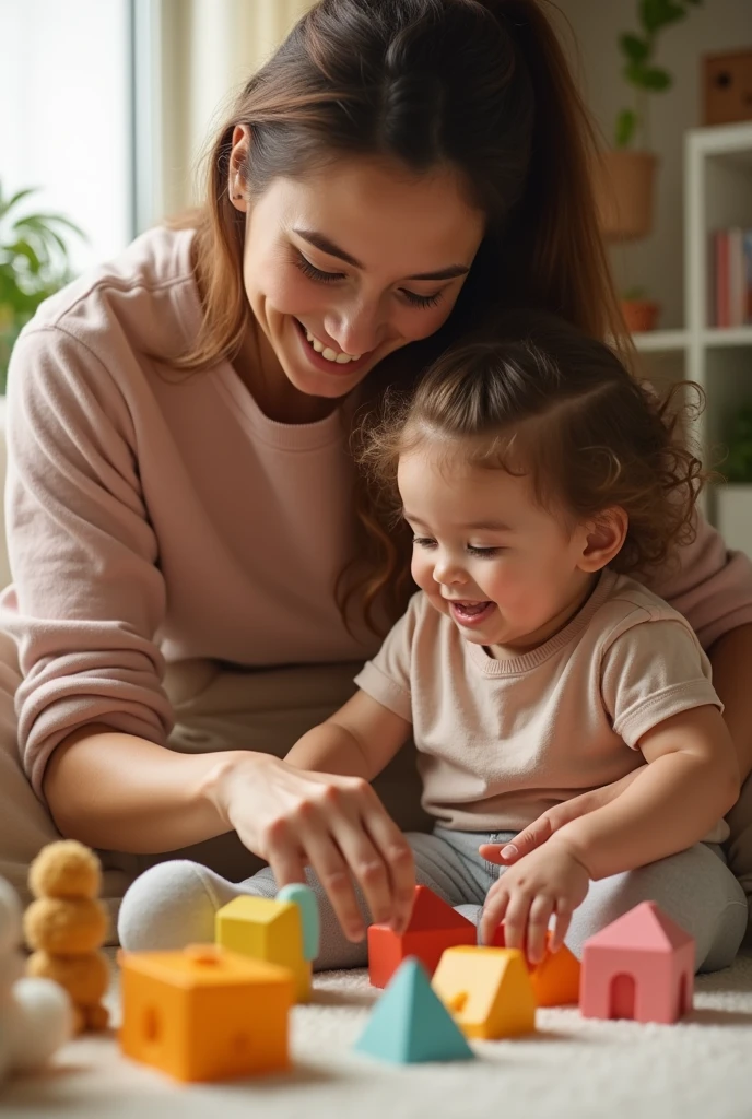 Raising a child by playing, image theme, Inclusion