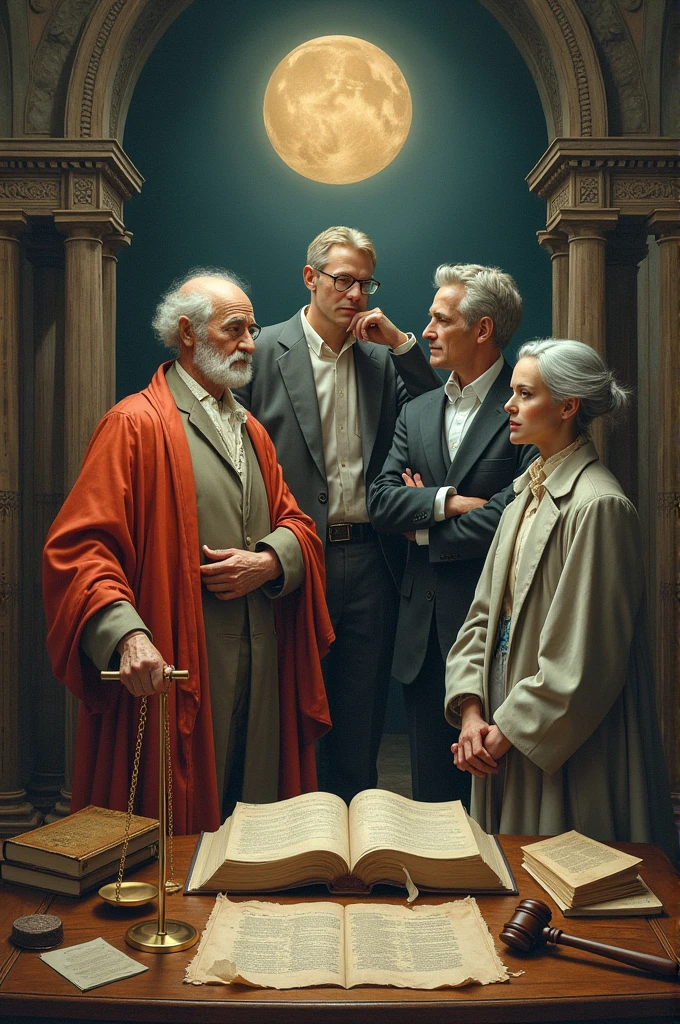 An image of philosophy of law