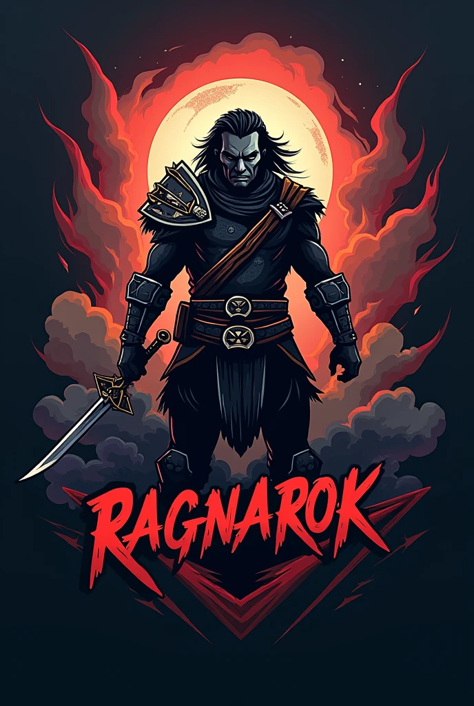 A logo for a pubg mobile team, Inspired by Ragnarok