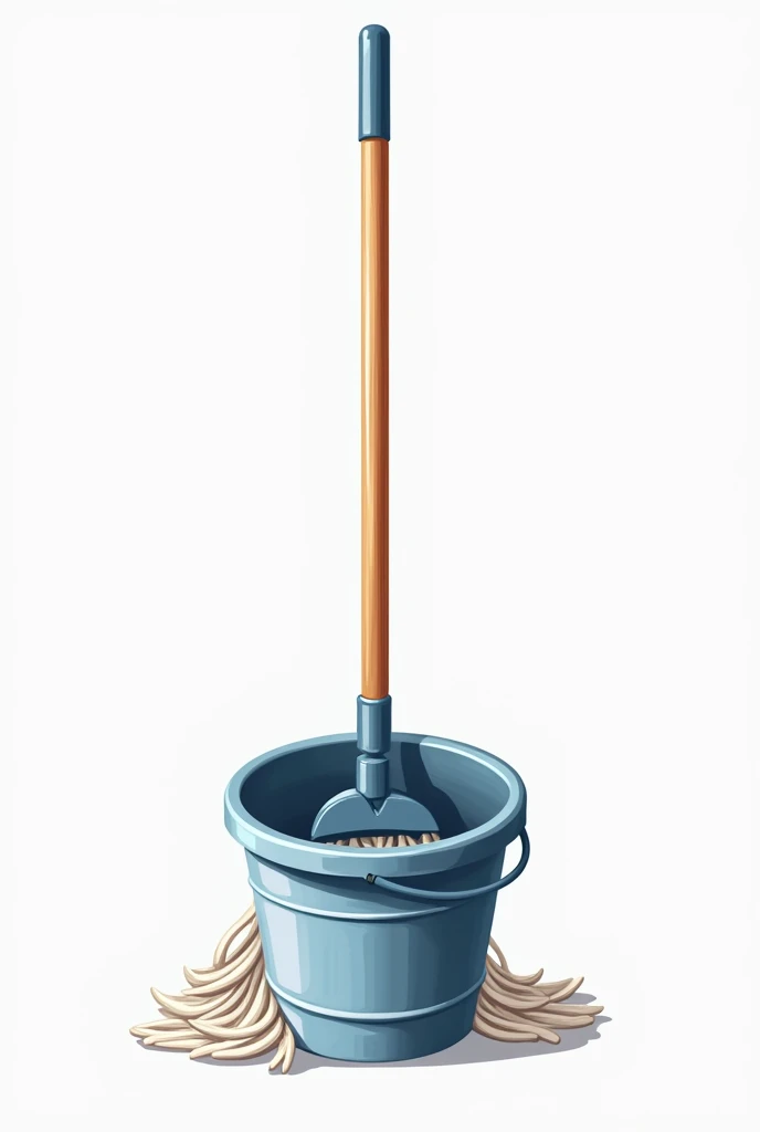 Logo for company "Mr. Clean Colombia SAS" with mop and bucket