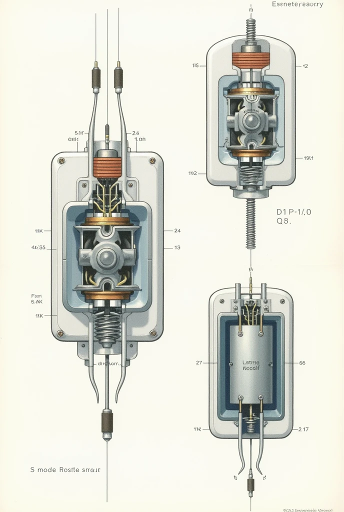 Electrical components , shows a RESISTANCE, Diode
