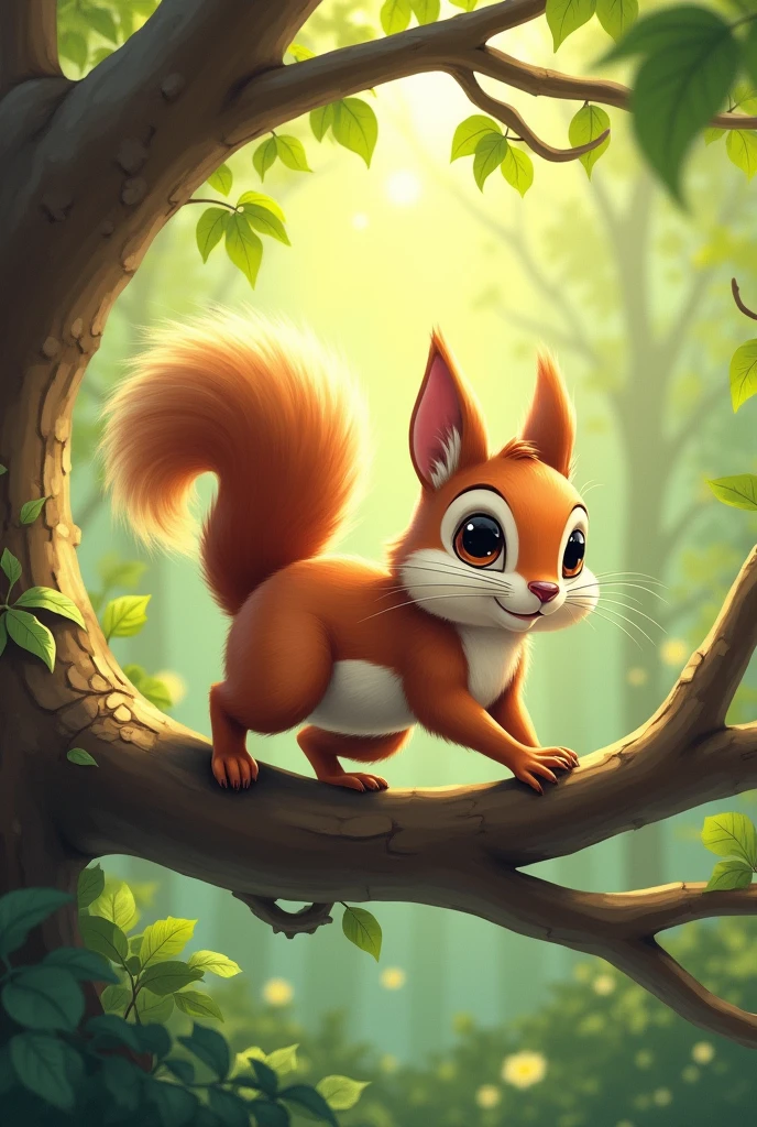 Squirrel illustration
