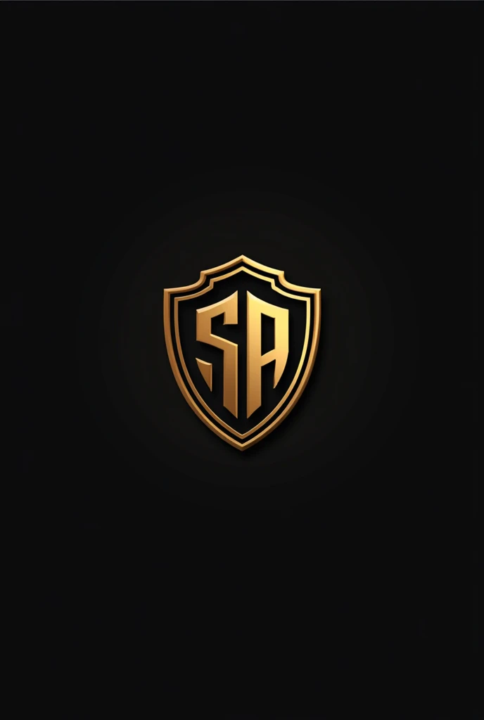 A logo for a security company (SDA Security) There should be a shield with the colors black and gold