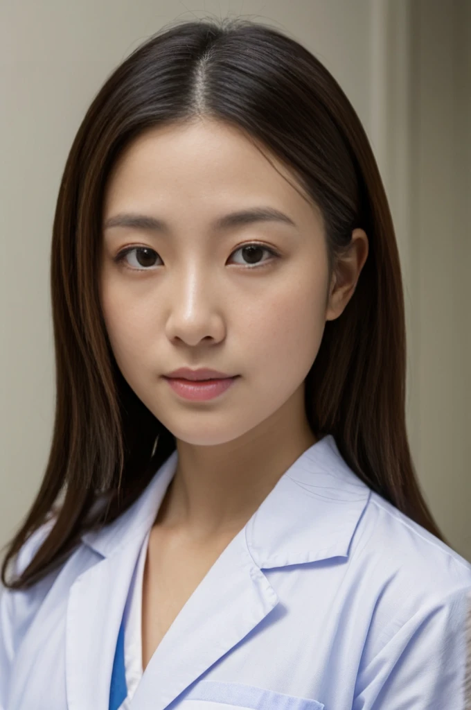 ((Highest quality)), ((masterpiece)), (detailed),Perfect Face,Japanese,Female doctor,White