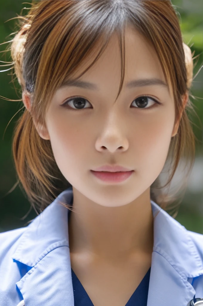 ((Highest quality)), ((masterpiece)), (detailed),Perfect Face,Japanese,Female doctor,White