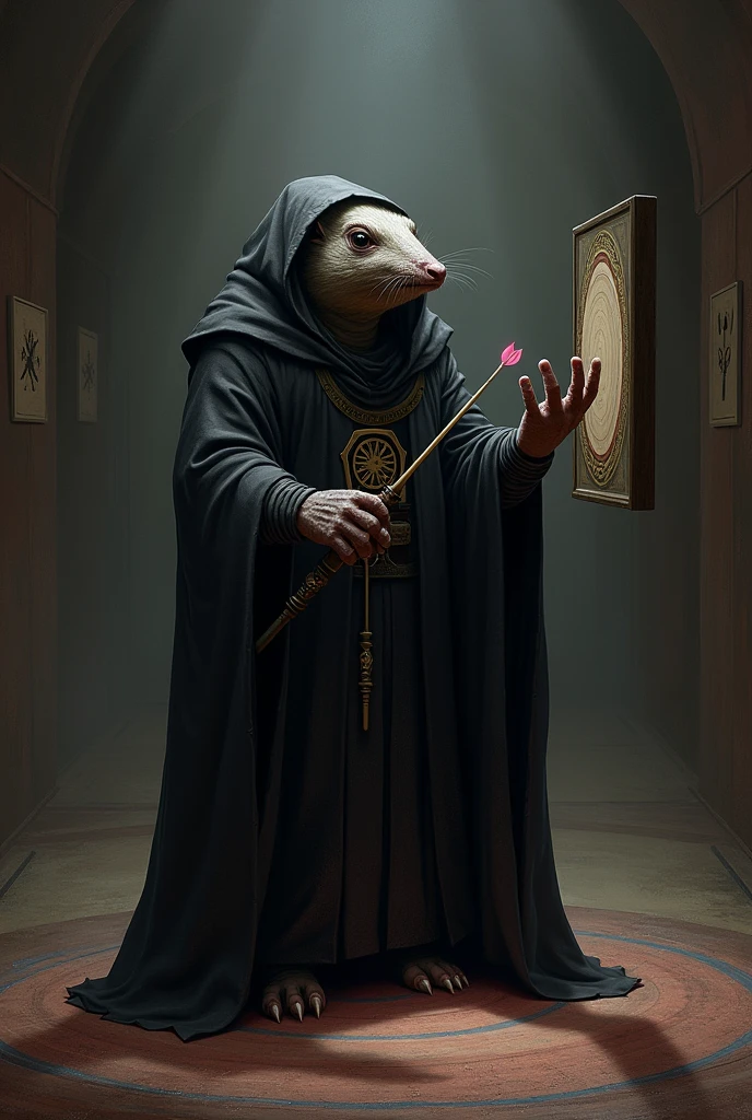 Talpidae, alone, play darts, Sith Lord 