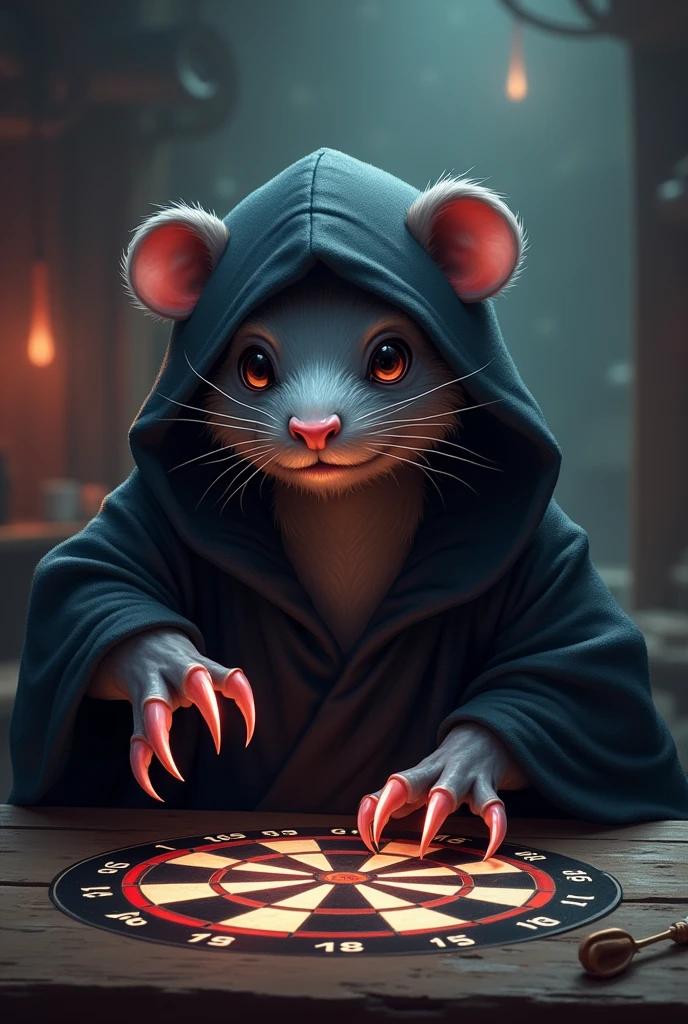 (Logo), Mole, alone, play darts, Sith Lord