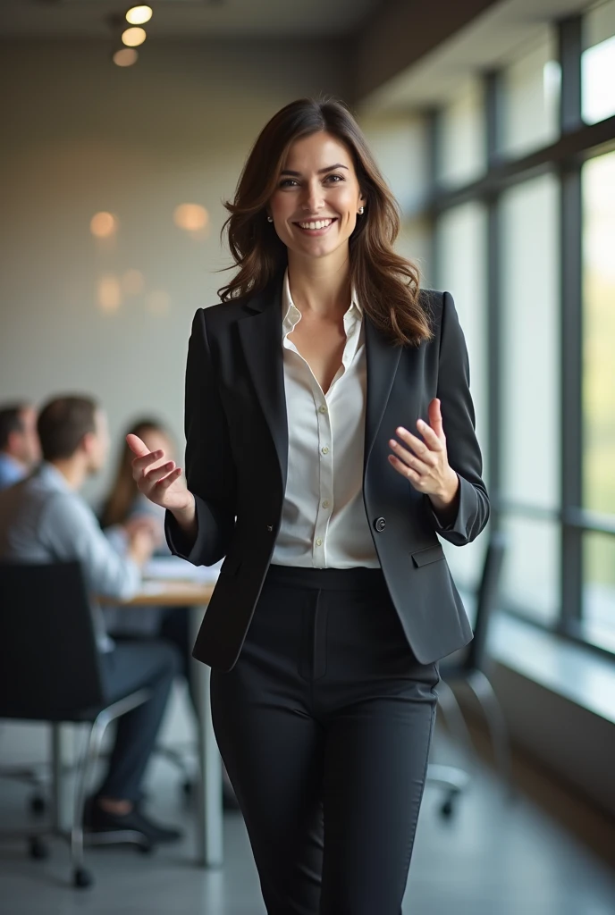 PROFESSIONAL WOMAN SELLING