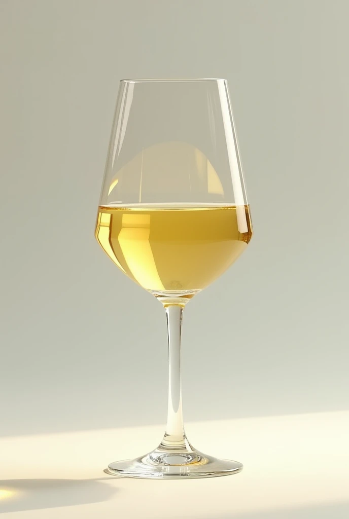 I want you to make white wine in a glass
