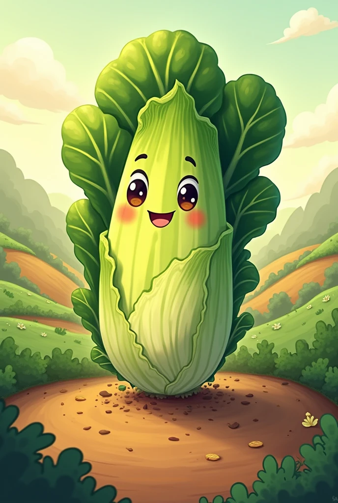 alface com desing do jogo stardew valley