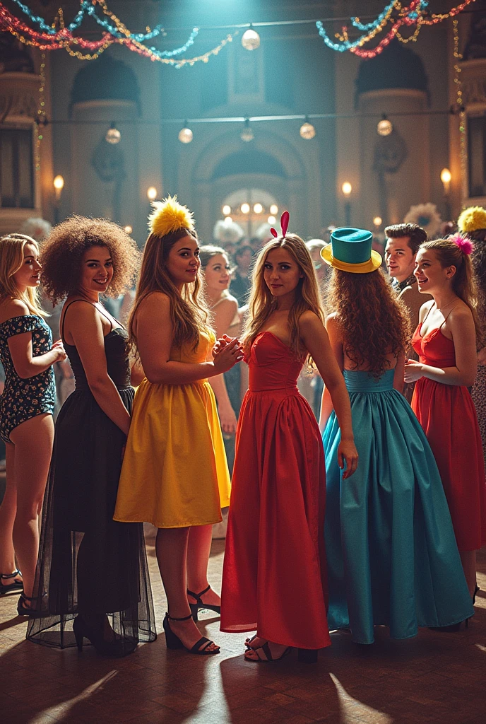 Invitation to a free-themed costume party for my friends