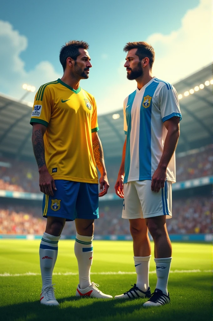Pele returns with Messi