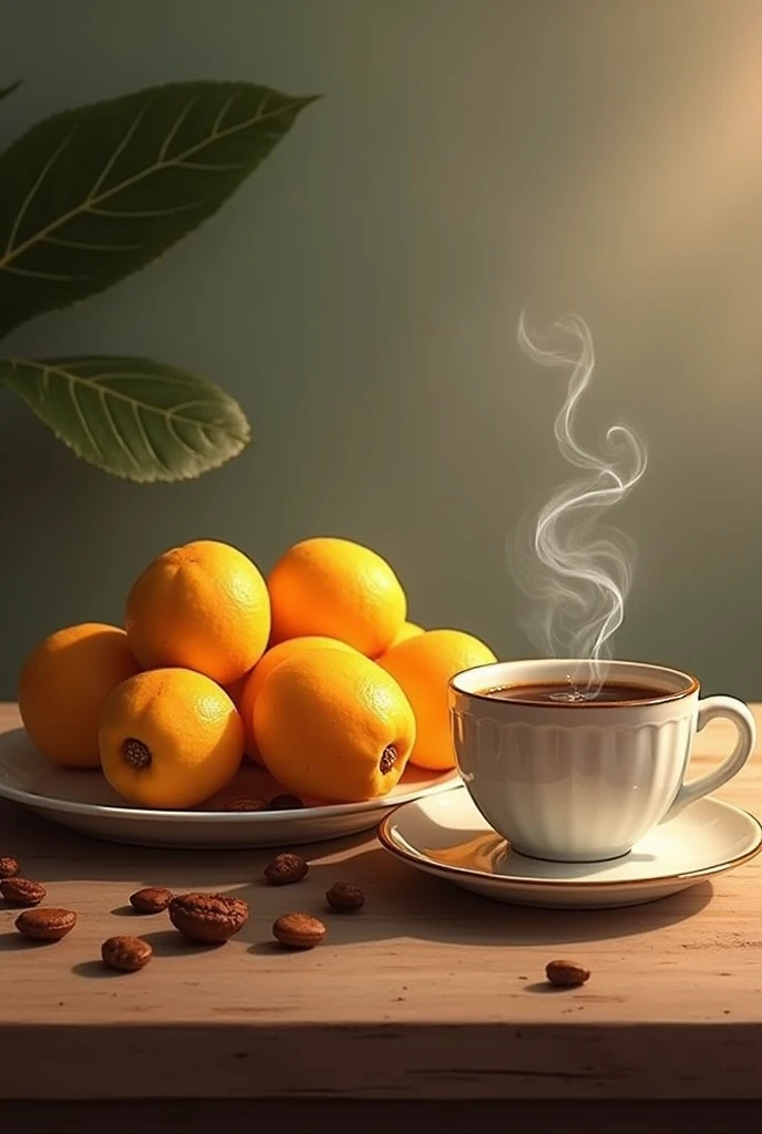 Some freshly made Pejibayes, with a cup of coffee 
