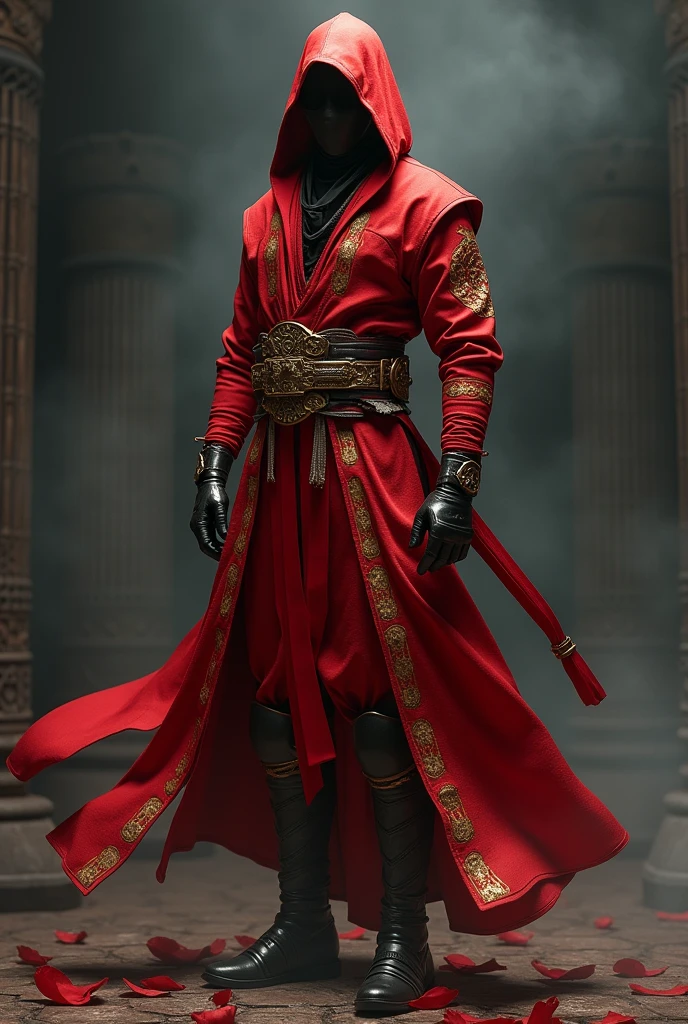 Red gold ninja