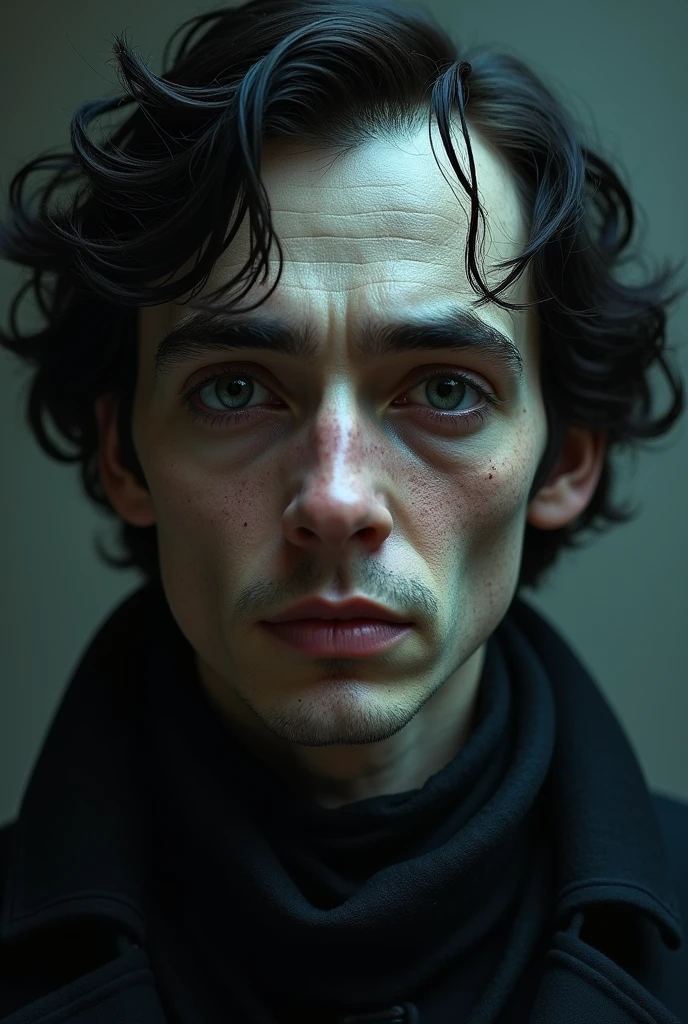 The protagonist of the story The Fall of the House of Usher before and after his illness