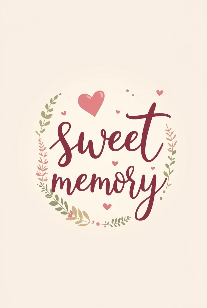 logo with name "Sweet Memory"