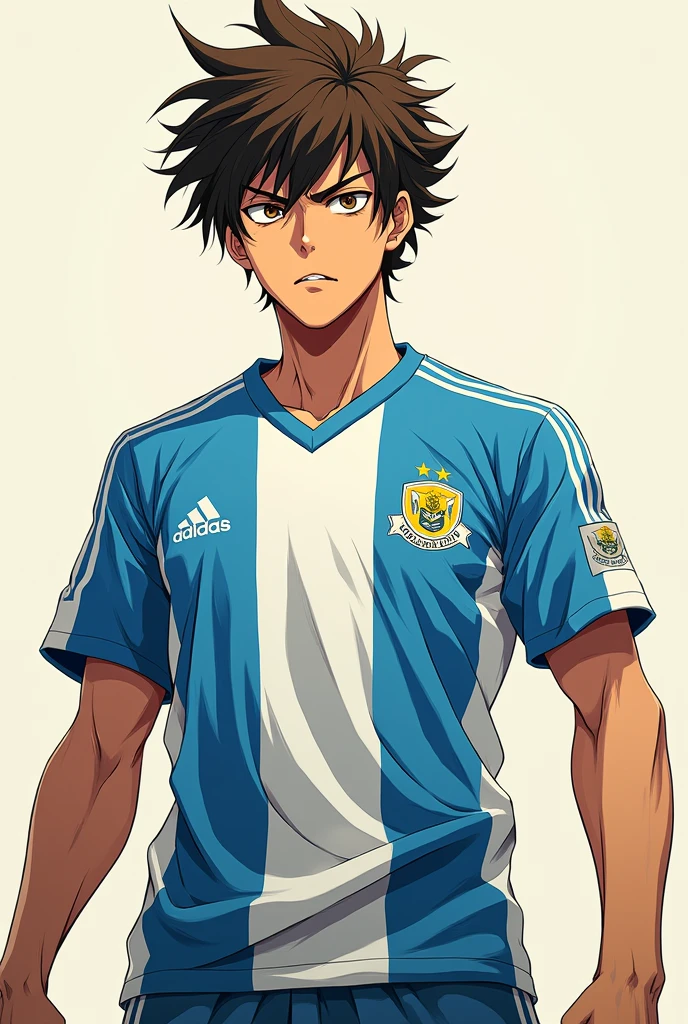 Denji chainsaw man in the uruguay shirt