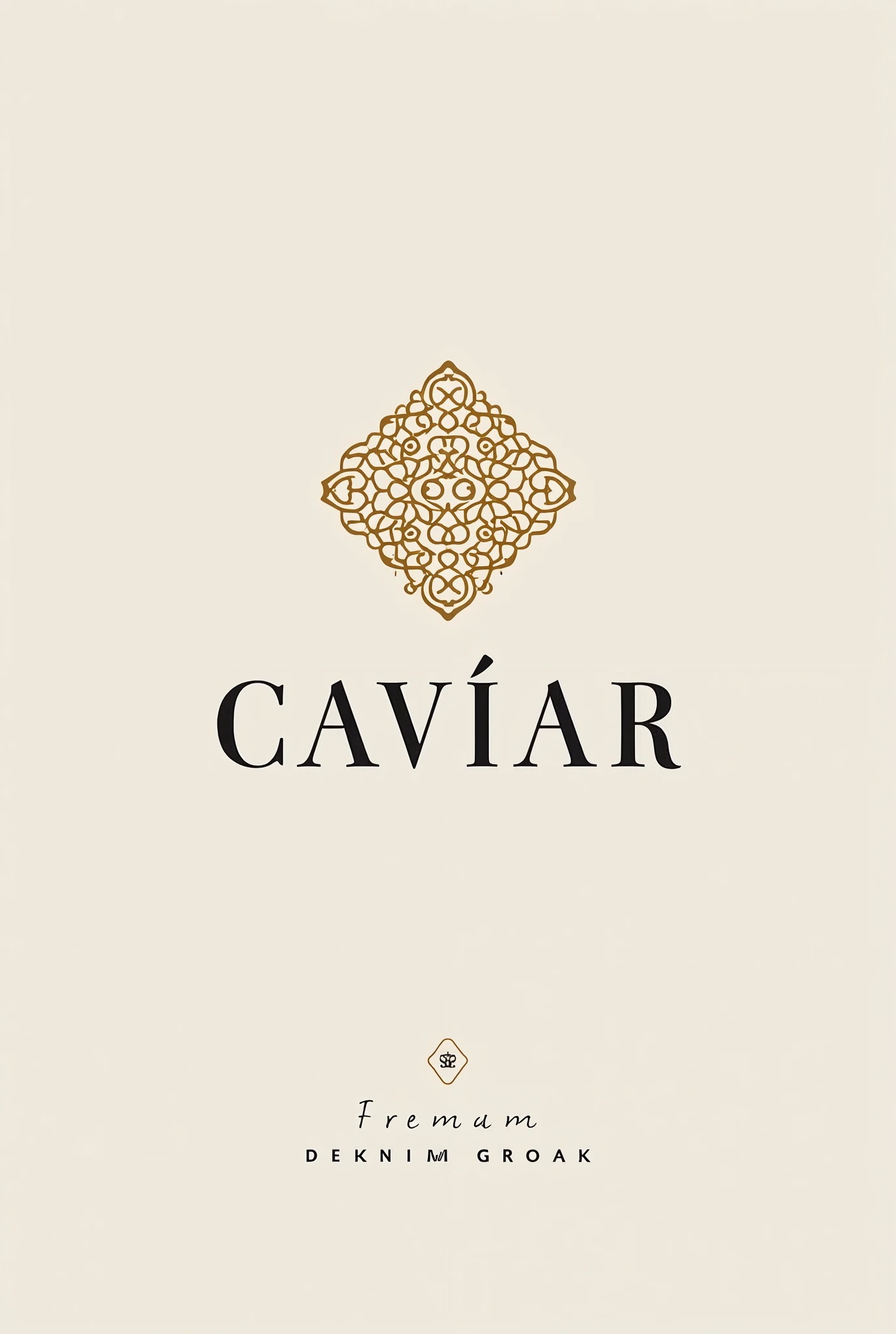 Logo for a travel agency called CAVIAR. 