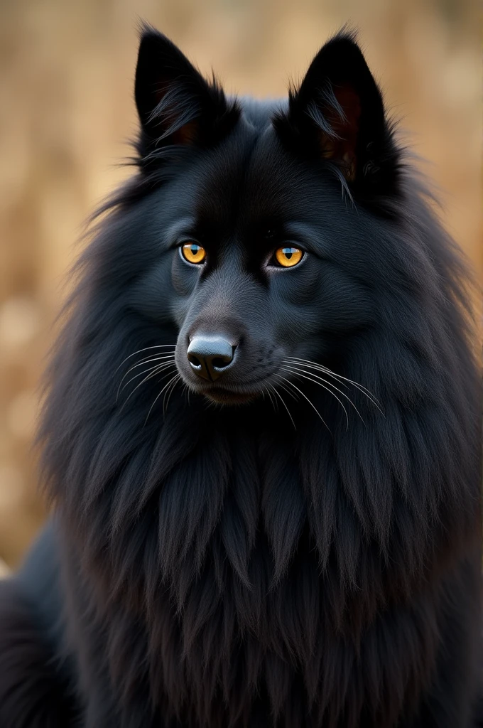 king, long black fur, thin and with features from the south east of Palestine
