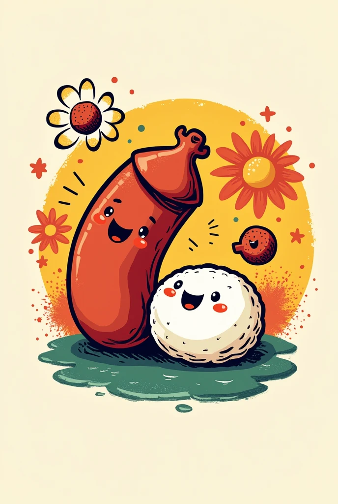 Logo for chorizo and mochi restaurant