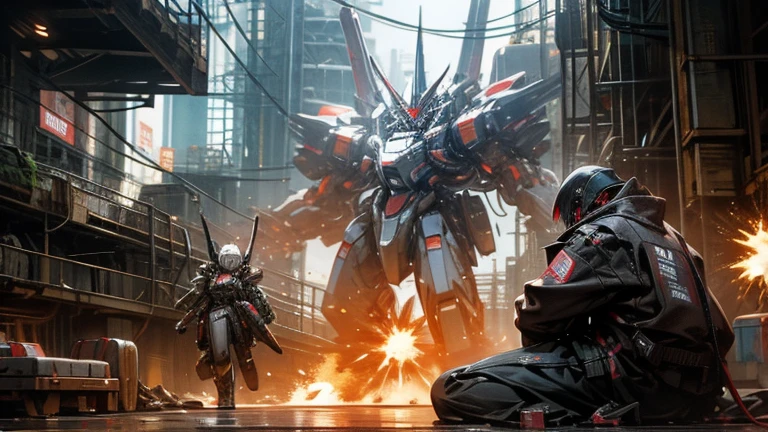 The best mechs and cyberpunk explosions