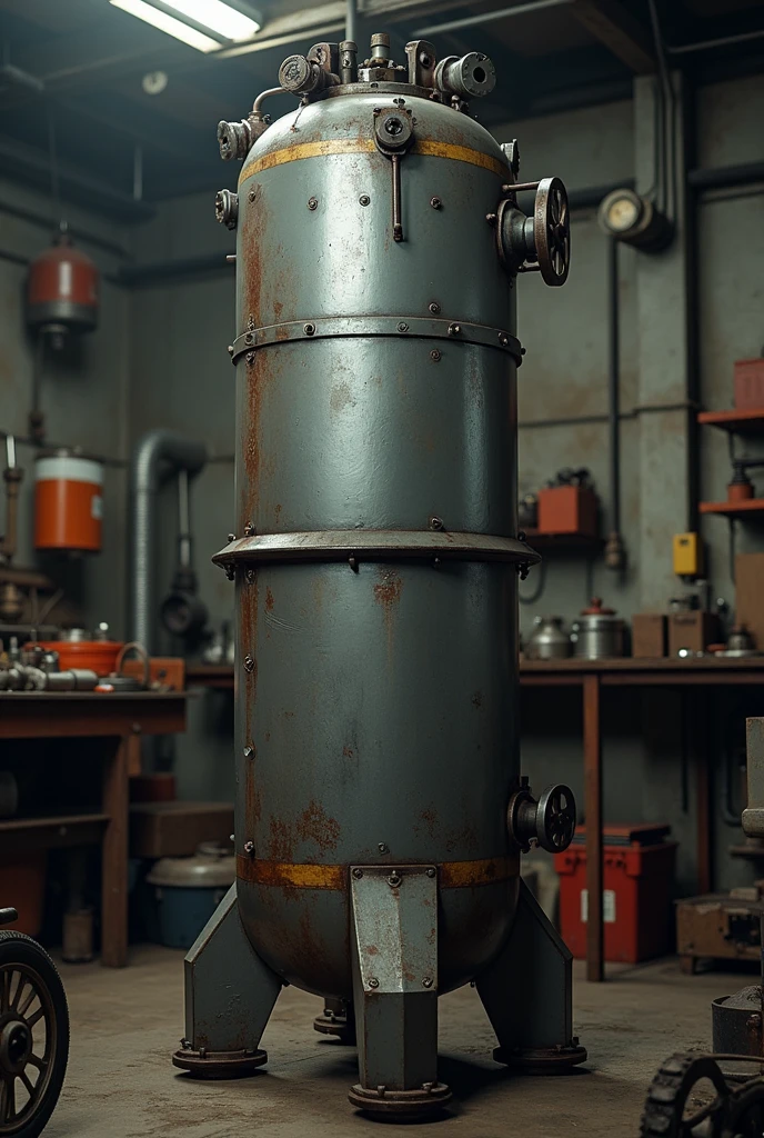 DENSITY OF AN INDUSTRIAL CYLINDER
