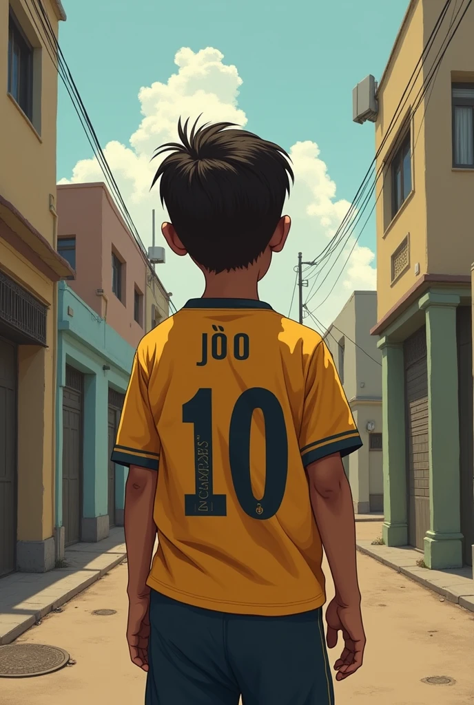 When John was , his father died in a work accident. The loss was a hard blow, and her mother had to work even harder to support the family. João started working as a newspaper delivery boy to help out at home. apesar de tudo, he never gave up on football, continuing to play in the city's amateur championships, where he always stood out.