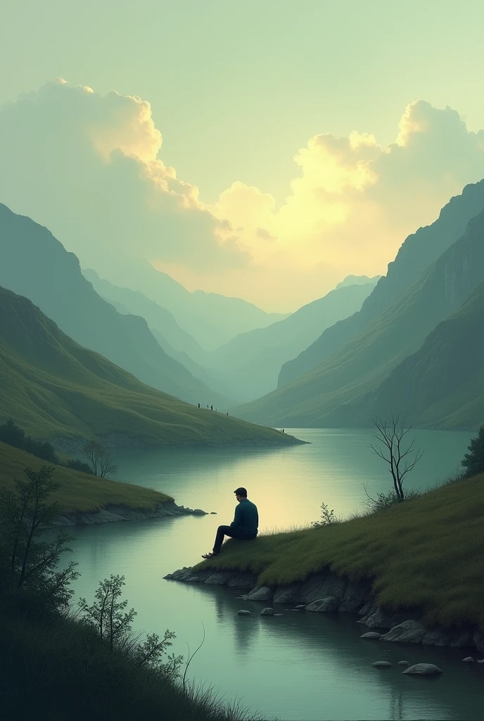 Cover for a philosophical book about time and human beings
