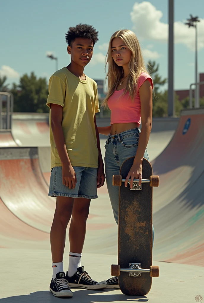 Rayssa Leal and Paige Heyn together, create in the most realistic way possible